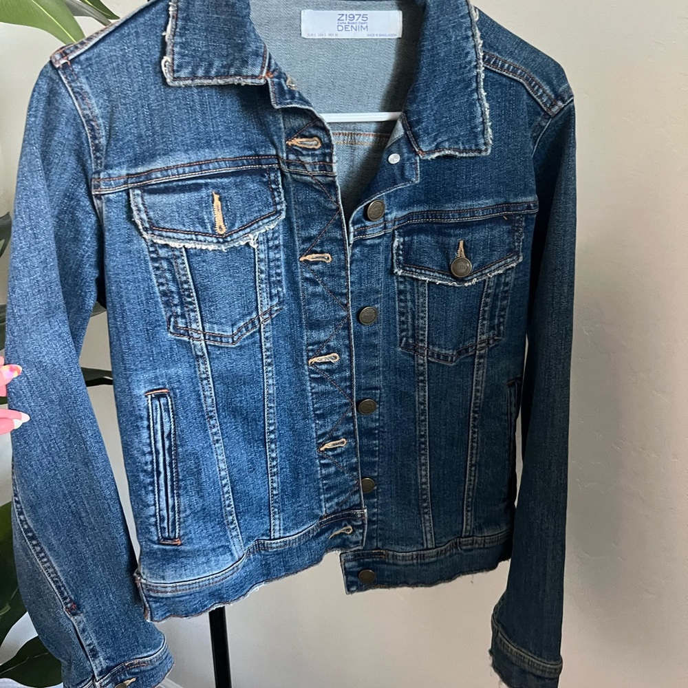 Zara Blue Denim Jacket
